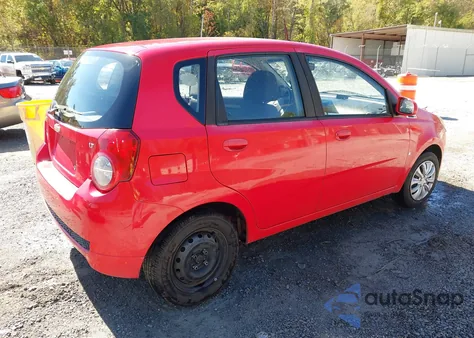 2009 Chevrolet Aveo Lt from USA, damaged, VIN KL1TD66E69B651519